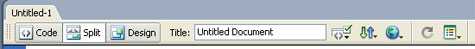 Document Window Controls